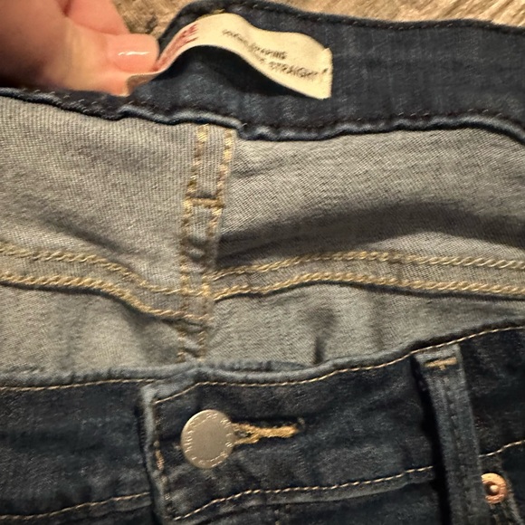 Signature by Levi Strauss Blue Straight Leg Jeans - Picture 11 of 11